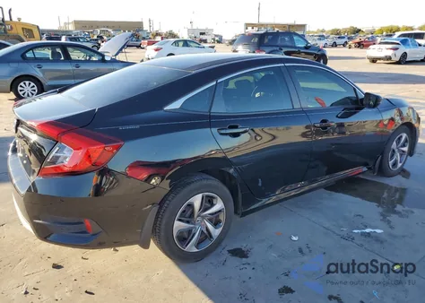 2020 Honda Civic Lx z USA, uszkodzony, nr VIN 19XFC2F63LE019047